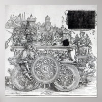 Scène de la procession triomphale de Maximilien