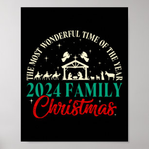 Affiche Scène de Nativité Noël chrétien Noël Noël Noël 202