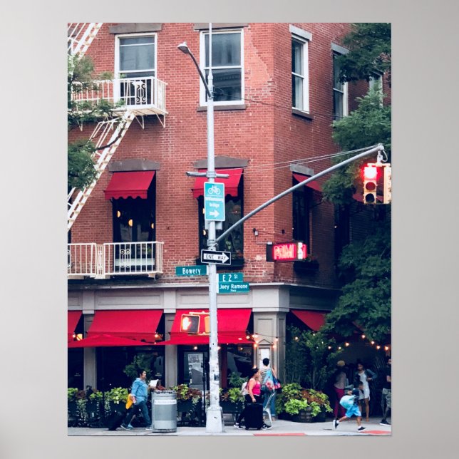 Affiche Scène de New York (Devant)