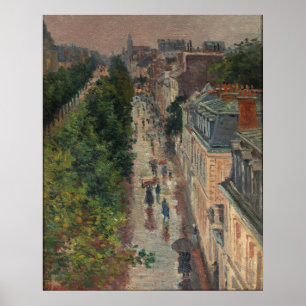 Affiche Scène de rue à Paris