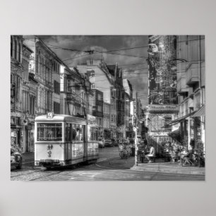 Affiche Scène de rue, Brême