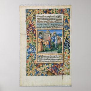 Affiche Scène des 'heures des d'Orleans de Louis