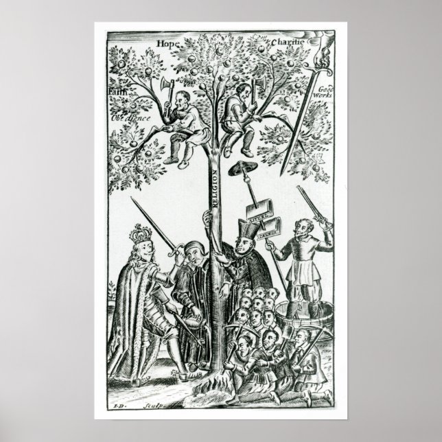 Affiche Scène des "Oracles du berger" (Devant)