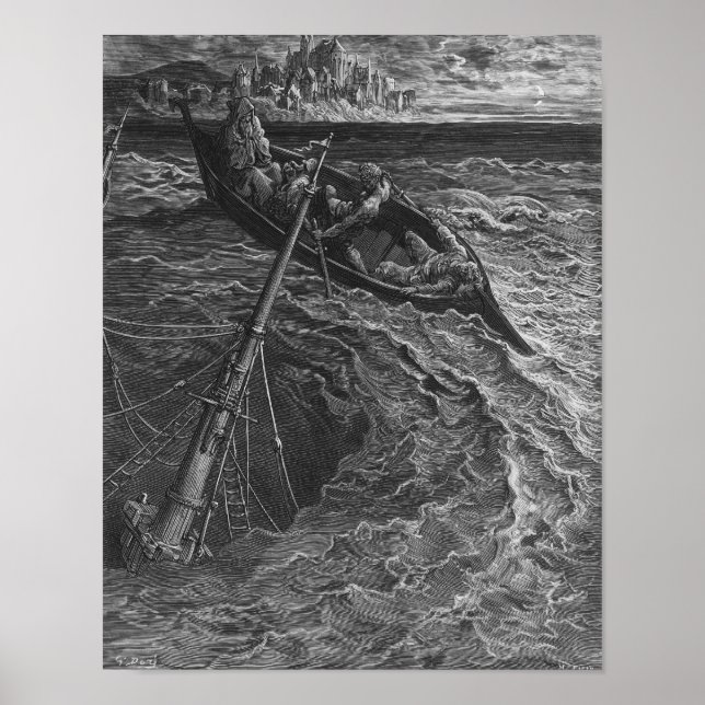 Affiche Scène du "Rime de l'ancien marin" (Devant)