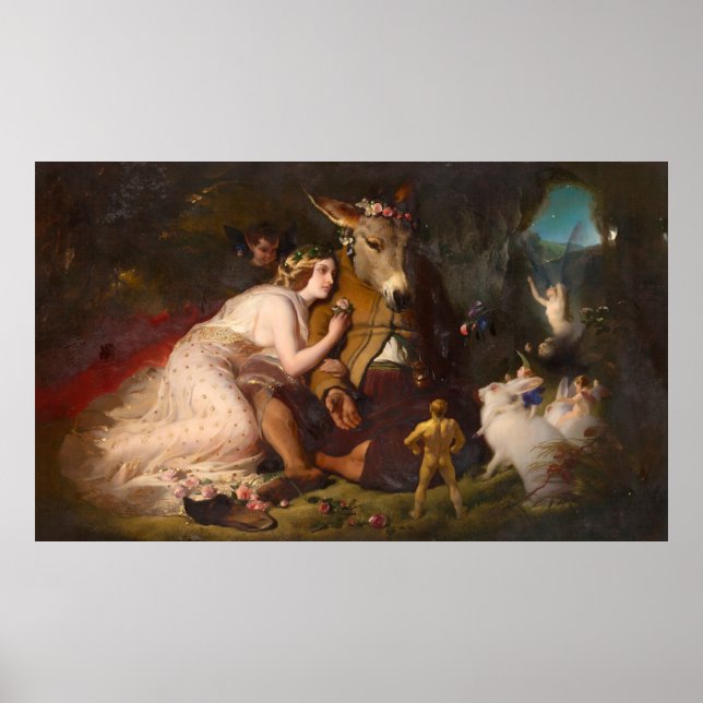 Affiche Scene from A Midsummer Night's Dream (Devant)