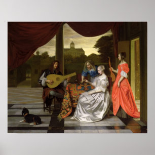 Affiche Scène musicale à Amsterdam