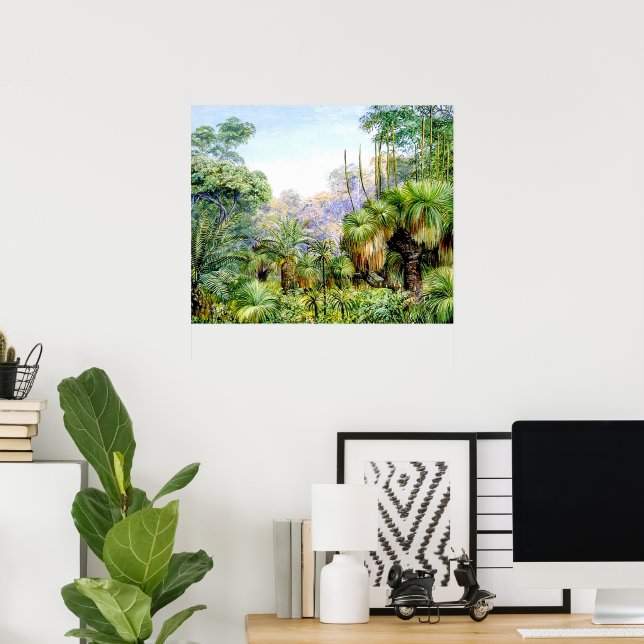 Affiche Scène nord - Forêt dans l'ouest de l'Australie (Bureau à domicile)