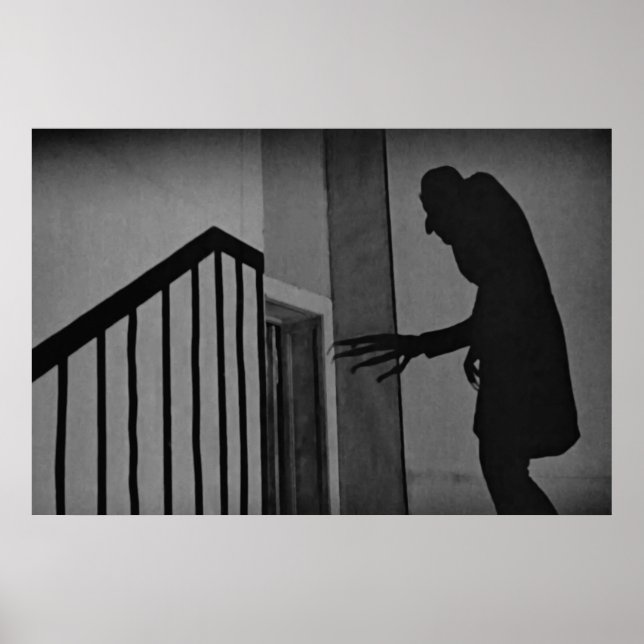 Affiche Scène vintage Nosferatu Shadow (Devant)