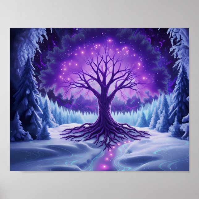Affiche ScèneDeNeigeD'Hiver (Devant)