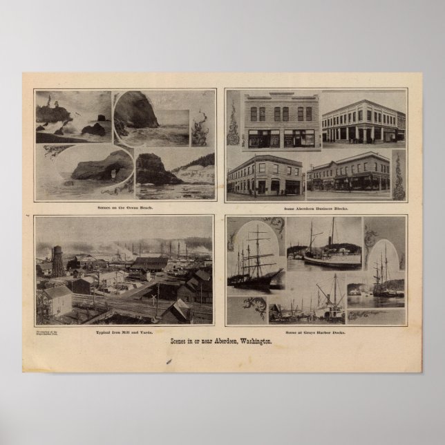 Affiche Scènes Aberdeen, Laver (Devant)