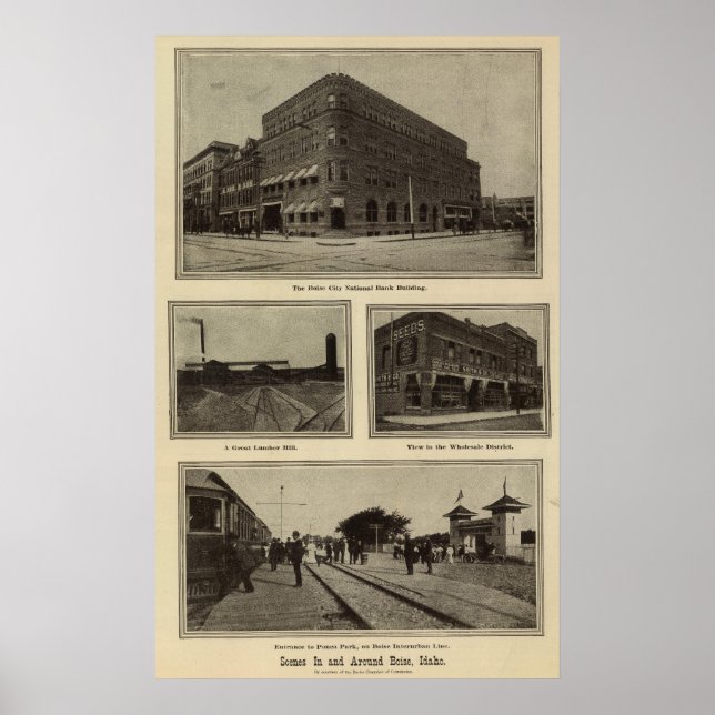 Affiche Scènes, Boise, Idaho (Devant)