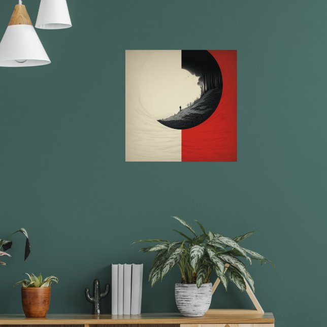 Affiche Scènes de nature juxtaposées (Salon 1)