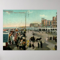 Scheveningen, La Haye, Pays-Bas, Boulevard