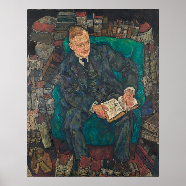 Affiche Schiele - Dr Hugo Koller (Devant)