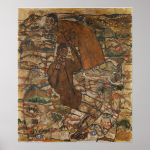 Affiche Schiele - Lévitation (Les Aveugles)