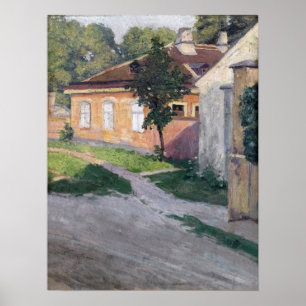 Affiche Schiele - Maison À Hutteldorf