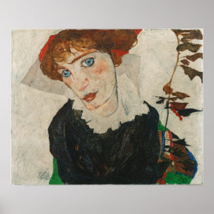 Affiche Schiele - Portrait De Wally Neuzil