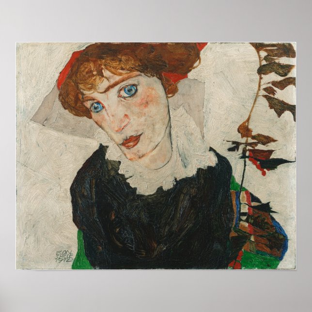 Affiche Schiele - Portrait De Wally Neuzil (Devant)