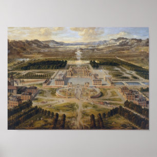 Affiche Schloss Versailles - Pierre Patel - 1668