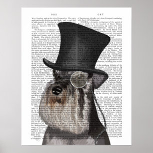 Affiche Schnauzer, Hound officiel et Casquette