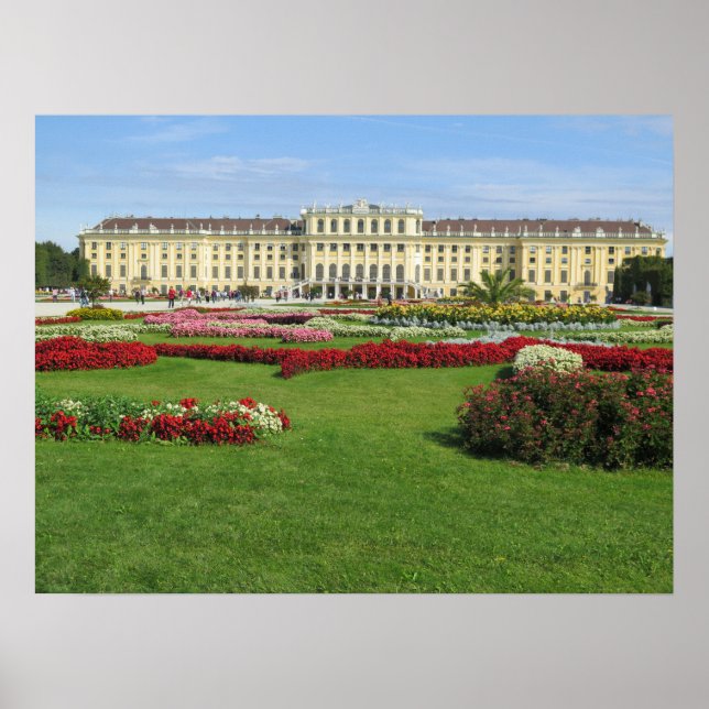 Affiche Schönbrunn Palace Vienna (Devant)