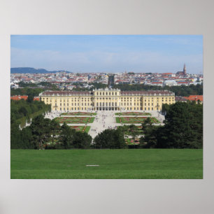 Affiche Schönbrunn Vienne Autriche