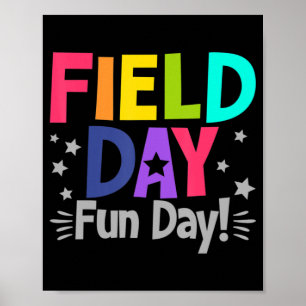 Affiche School Field Day Fun Day Fun Teen Kids Field Da