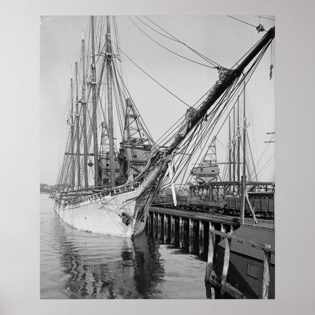 Affiche Schooner Paul Palmer (Devant)