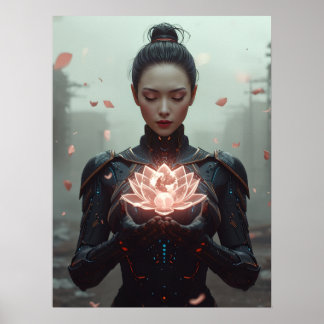 Affiche Sci-Fi Fantastique : Renaissance Éternelle