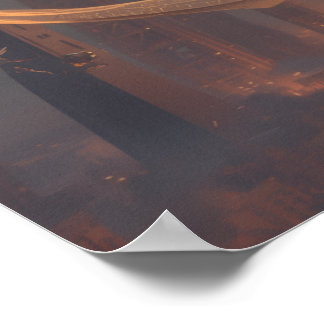 Affiche Sci Fi Fantasy Art: Overlord of the Last Horizon