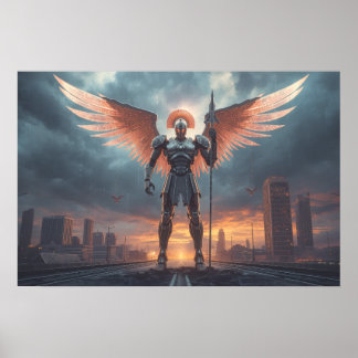 Affiche Sci Fi Fantasy: Sentinel of the Crimson Dawn