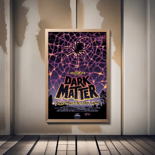 Affiche Sci-Fi Horror Movie Ad, Matière Noire