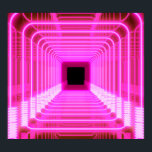 Affiche Sci-Fi Retro 3D : Illustration d'art pop<br><div class="desc">Illustration 3D Arrière - plan pour la publicité et le papier peint dans les 80s rétro et sci fi pop art scène. rendu 3D dans le concept décoratif. Entrez dans les années 80 Retro Futuristic Scene : Arrière - plans brillants pour la publicité et plus encore. Art Sci-Fi des années...</div>