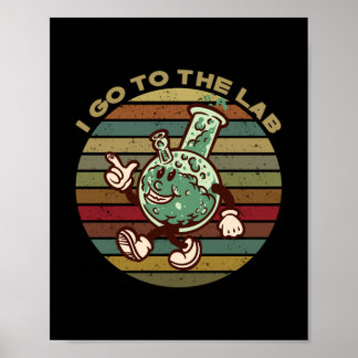 Affiche Science de la chimie de laboratoire humour T-Shirt