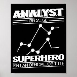 Affiche Science des données Analyste de données Technologi
