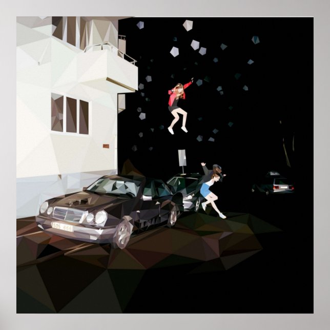 Affiche Science-fiction par New Poly Art (Devant)