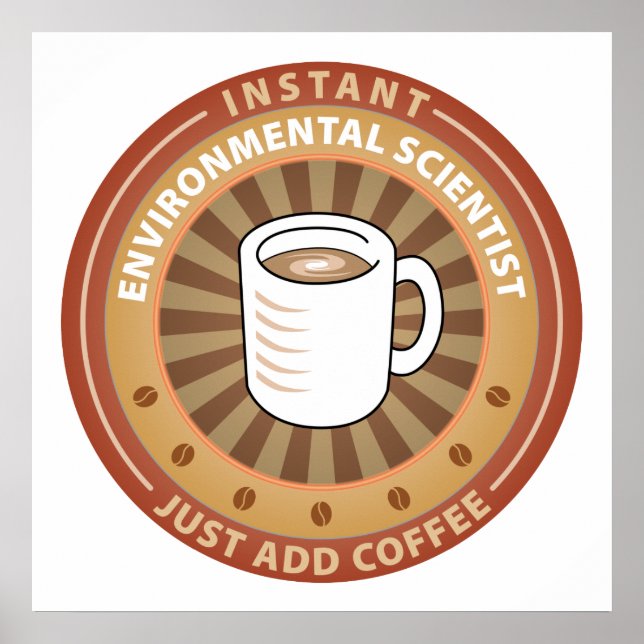 Affiche Scientifique De l'environnement instantané (Devant)