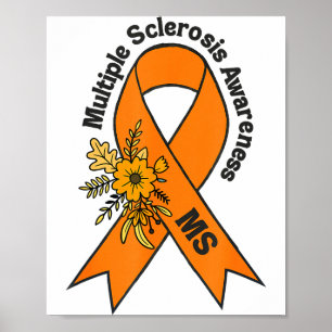 Affiche Sclérose en plaques SEP Sensibilisation Sclérose e