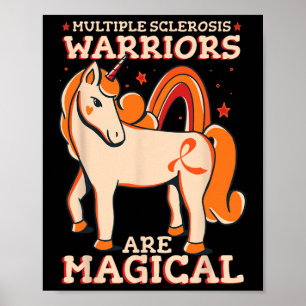 Affiche Sclérose Les Guerriers Sont Des Enfants Magiques M