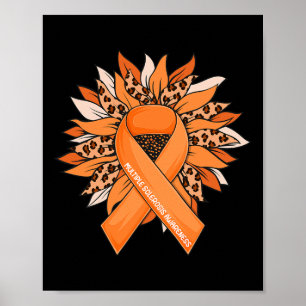 Affiche Sclerosi Tournesol Sclérose en plaques