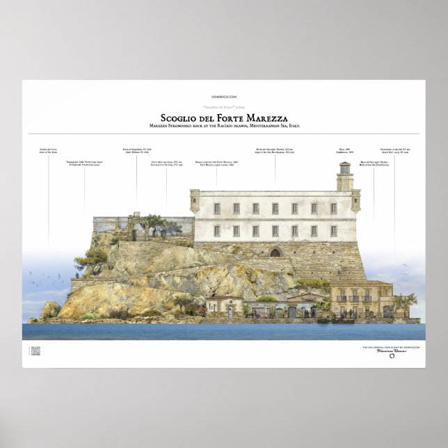 Affiche Scoglio di Forte Marezza (Devant)