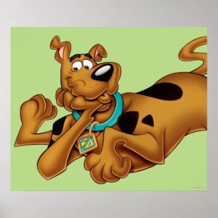 Affiche Scooby Doo Allongé