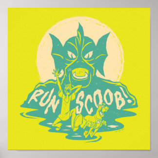 Affiche Scooby-Doo | Courez Scoob !