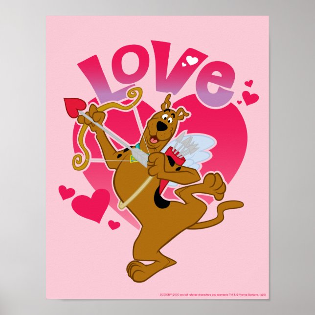 Affiche Scooby-Doo Cupid - Amour (Devant)