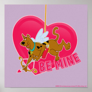 Affiche Scooby-Doo Cupid - Soyez mien