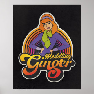 Affiche Scooby-Doo | Daphné "Gingembre de méditation"