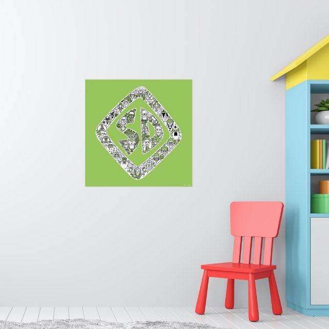 Affiche Scooby-Doo Doodle Art (Pépinière 1)