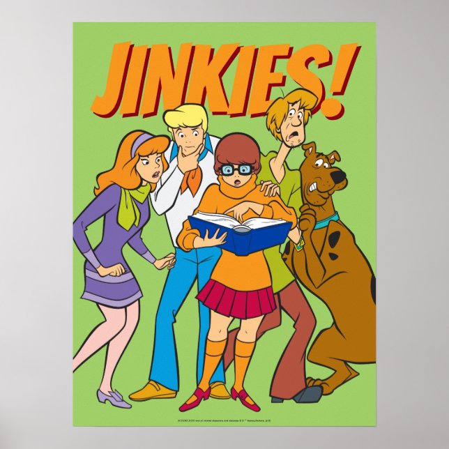 Affiche Scooby-Doo et le livre d'investigation de Gang (Devant)