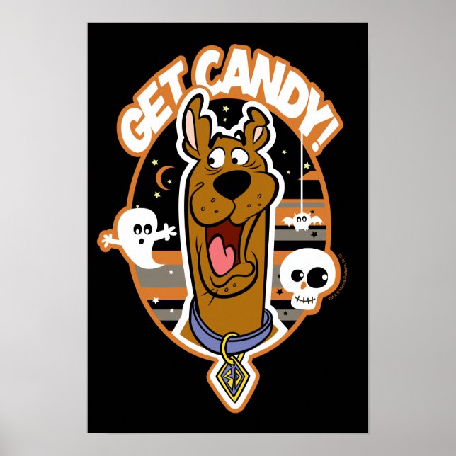 Affiche Scooby-Doo | Get Candy! (Devant)