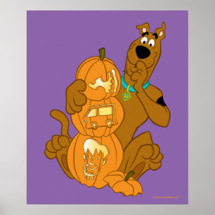 Affiche Scooby-Doo   Halloween Jack-O-Lantern